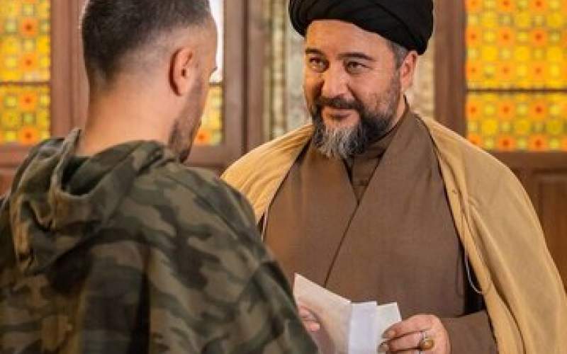 سکته امیرحسین صدیق زمان بازی در نقش روحانی