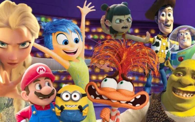 ۲۵ فیلم پرفروش تاریخ در عصر طلایی انیمیشن‌ها