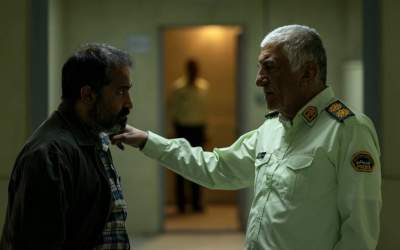 رضا کیانیان و افشین هاشمی در «اسکورت»