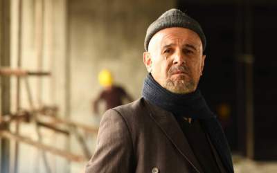 رونمایی از گریم امین حیایی در "قایق‌سواری در تهران"